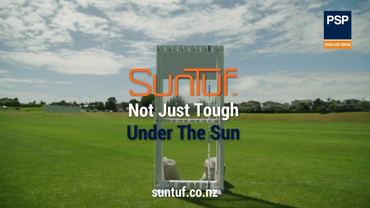 PSP SUNTUF POLYCARBONATE ROOFING VS. GOLF BALLS