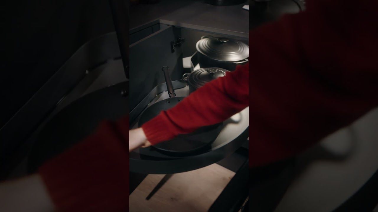 Vauth Sagel Cornerstone Maxx For Corner Cabinet Accessibility