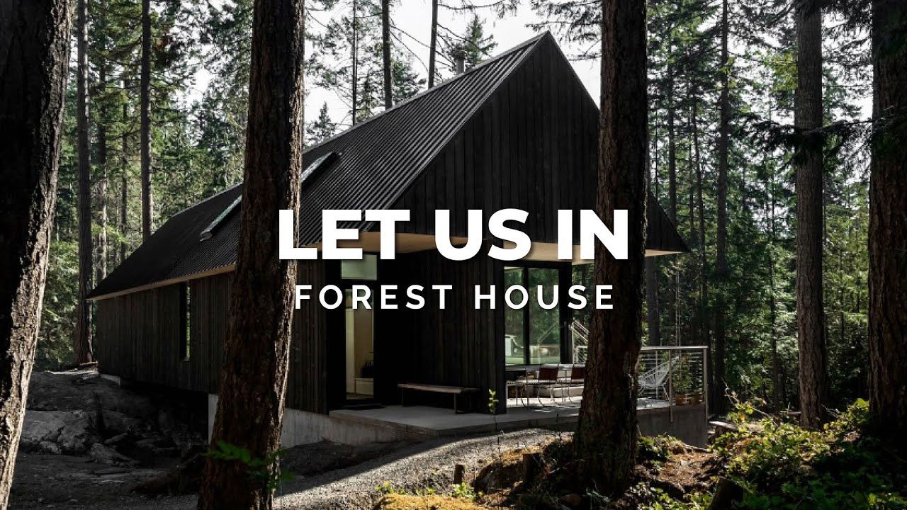 A Modern Minimalist Cabin in the Woods! Bowen Island Canada (House Tour)