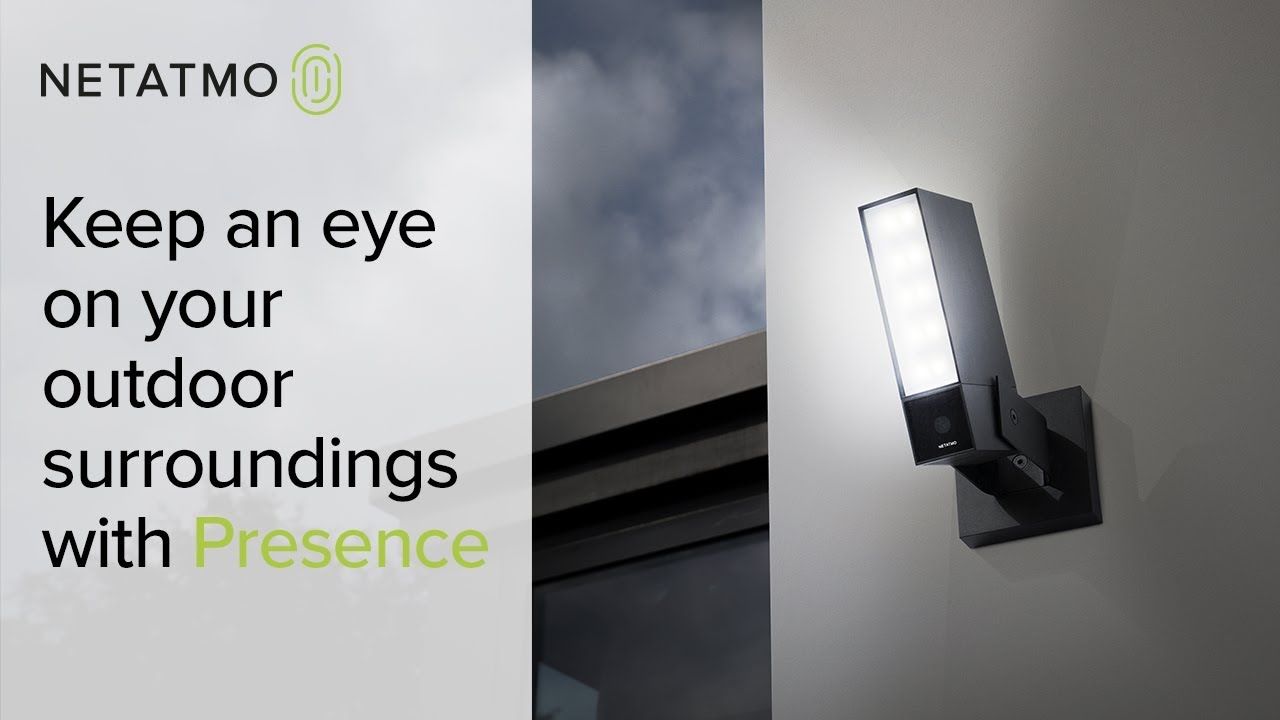 Netatmo Smart Outdoor Security Light and Camera