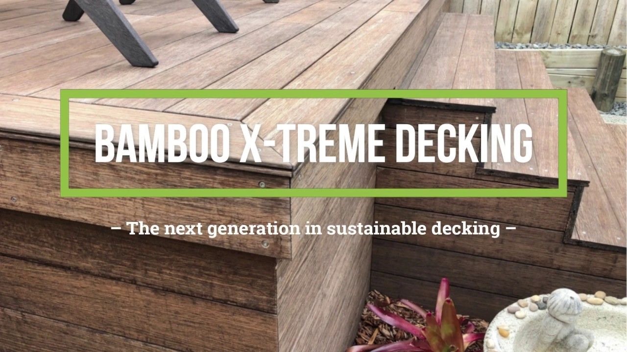 Bamboo X-treme decking