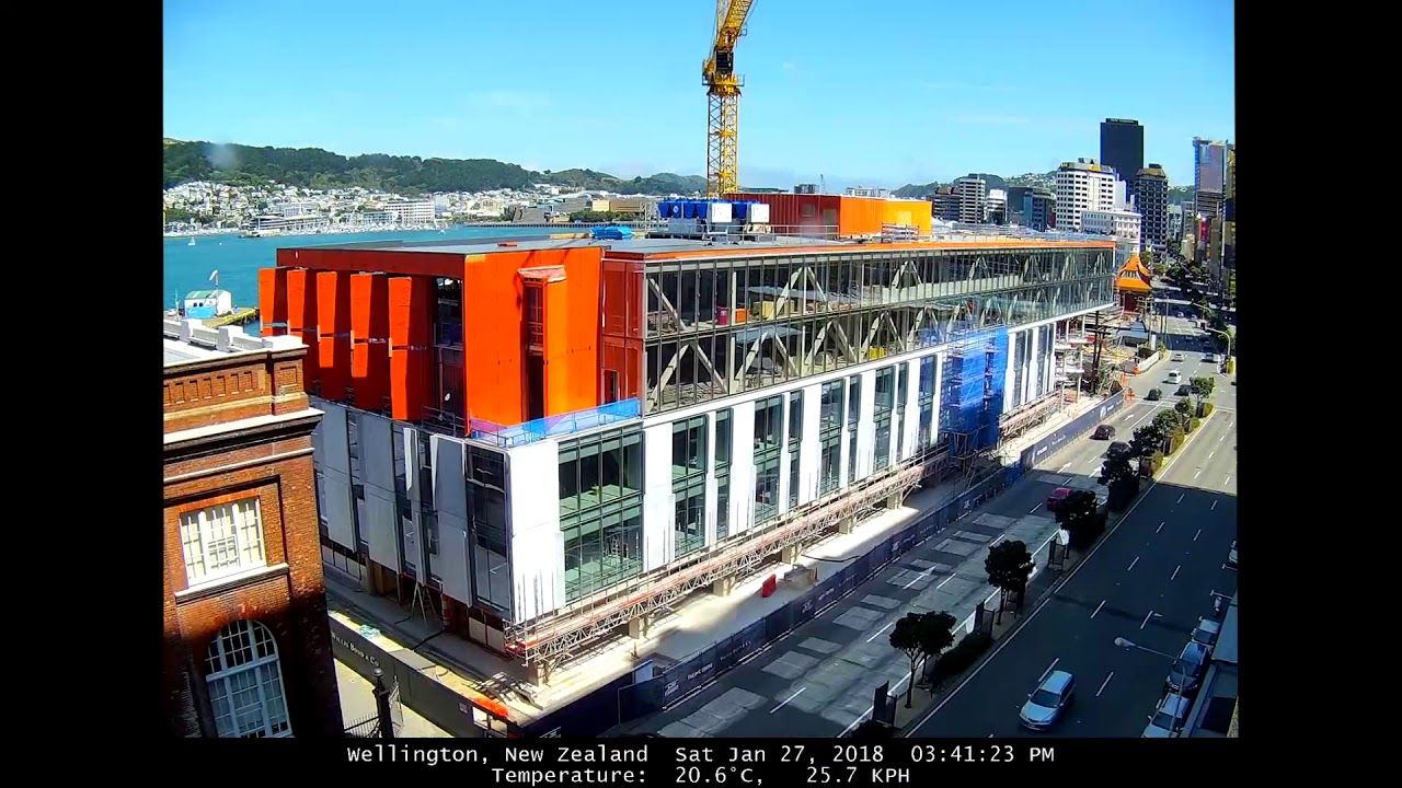 PwC Centre, Wellington Timelapse