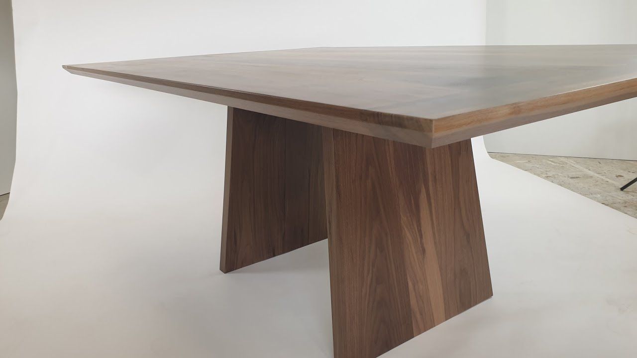 Walnut Dining Table  video