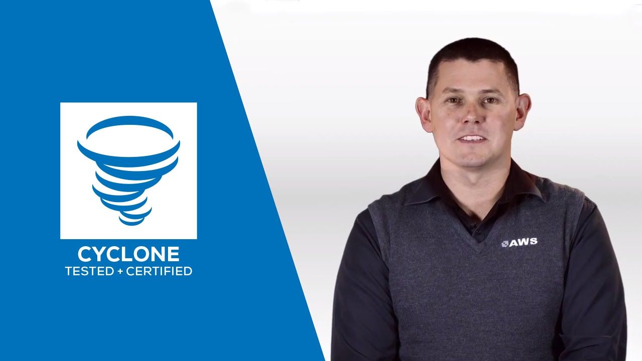 AWS Windows and Doors Cyclone Testing