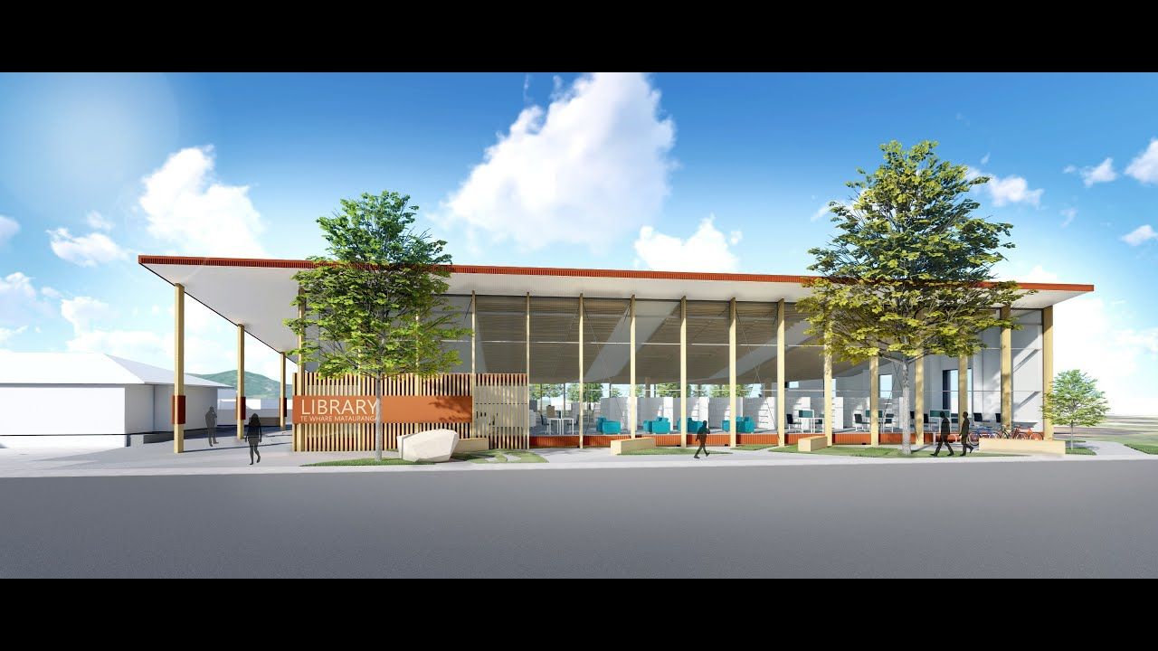 Motueka Library Concept Walkthrough video