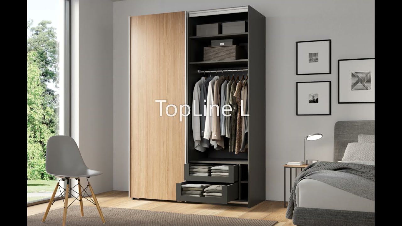 TopLine L sliding door system | Hettich