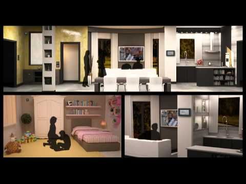 Legrand MyHome Automation - SCENE 5 Entertaining and Monitoring Children Scenario