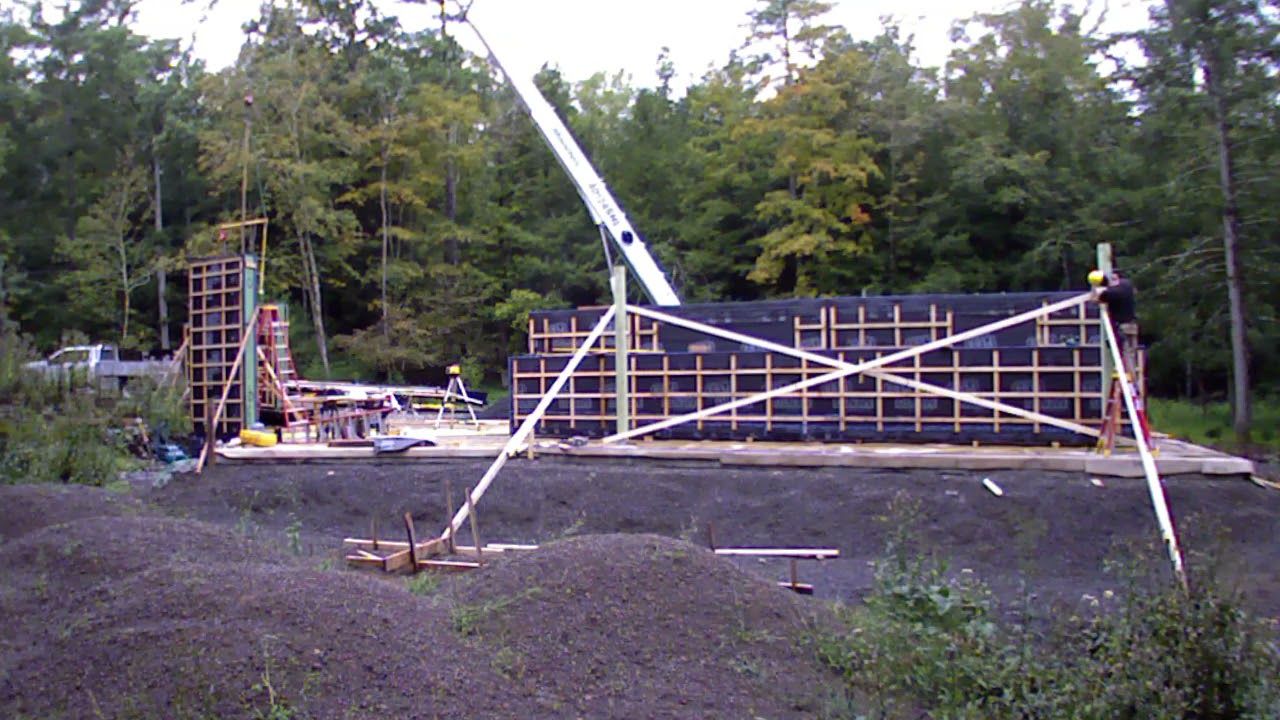 Olive Passive House - Panel Setting 19/09/13