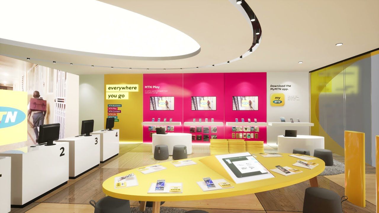 MTN Play, Retail Design, Johannesburg, South Africa, Designed by Design Partnership