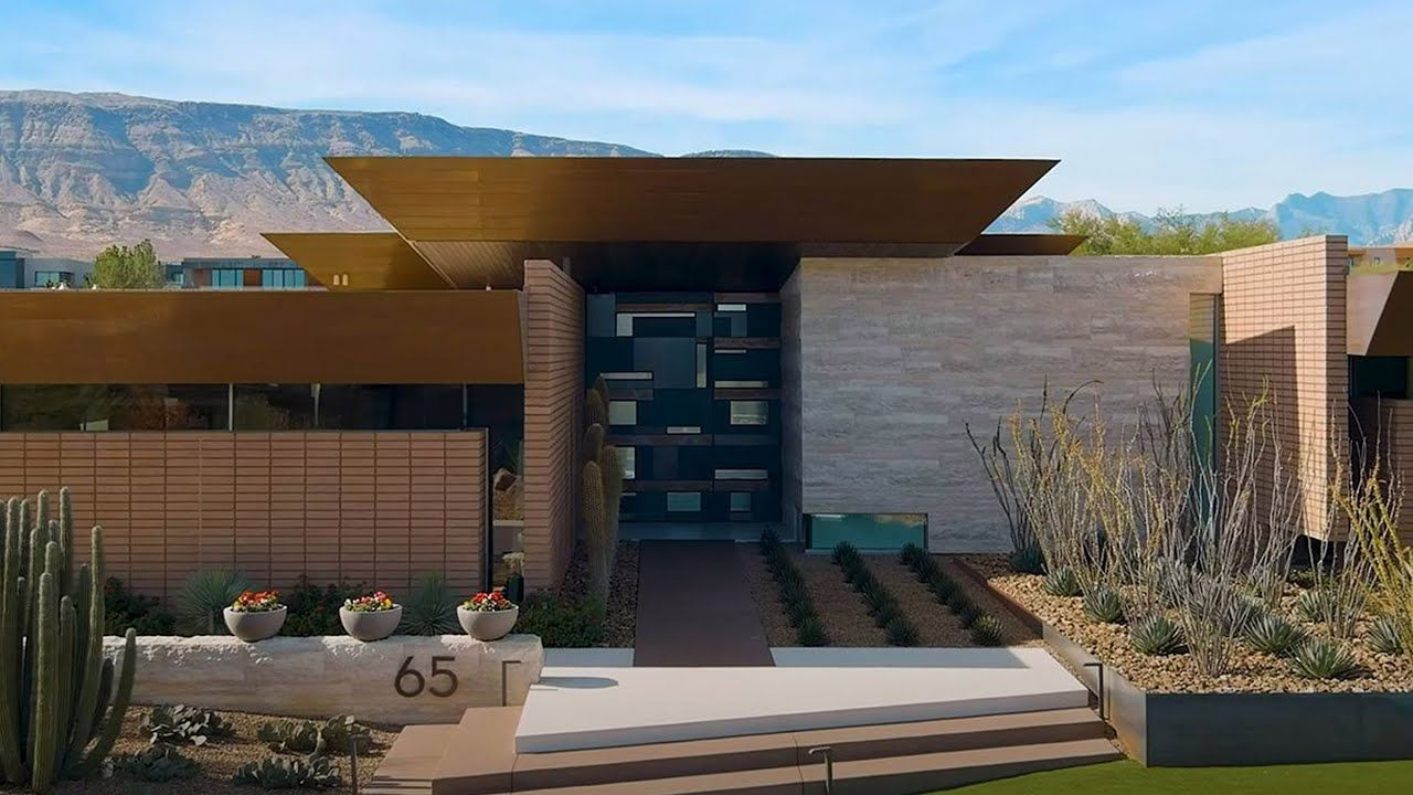 Symphony of Design: Las Vegas Ridges Residence - A Rhythmic Harmony of Architecture and Music