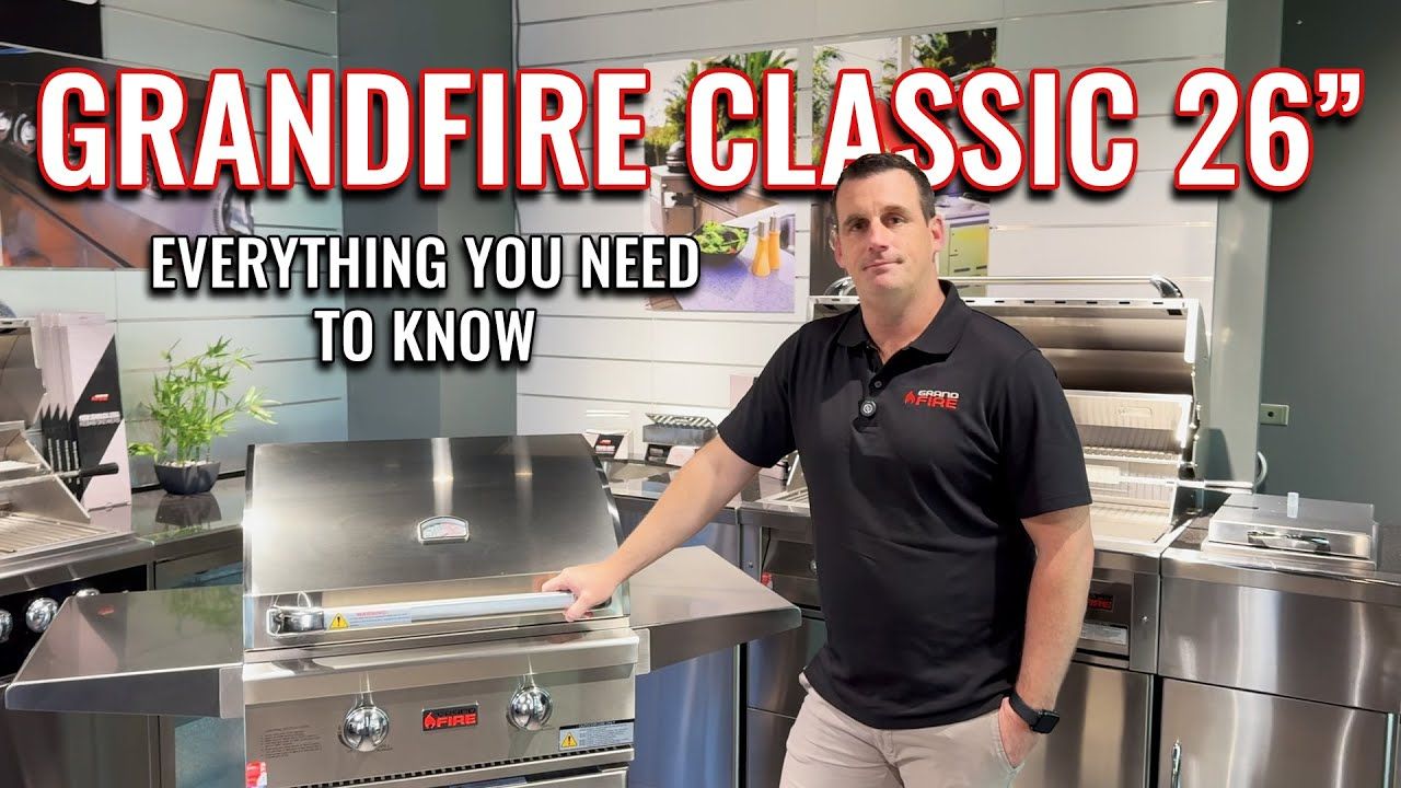 Grandfire Classic 26″ Gas BBQ | Premium Features, Built to Last