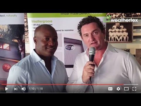 Weathertex US Masters Promotion with Brian Lara