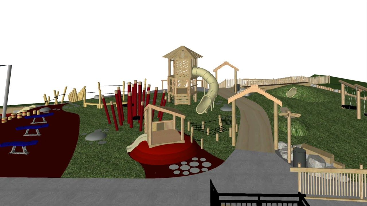 Paerata Rise - Community Playground - 3D video