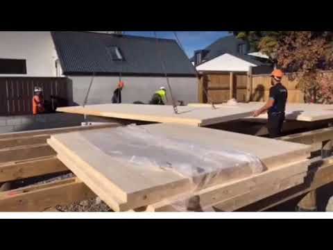video of  the home under construction video
