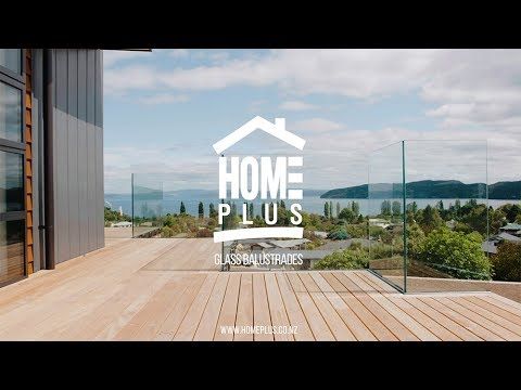Glass balustrades are a classy touch for homes with stunning views.