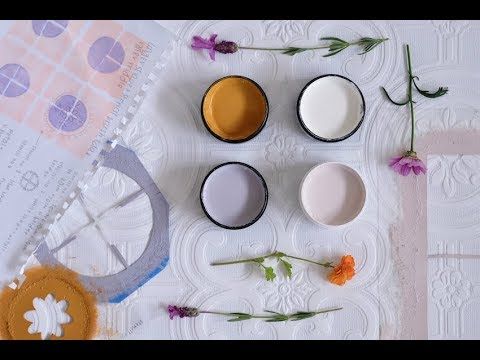 Stencilled Tile project video