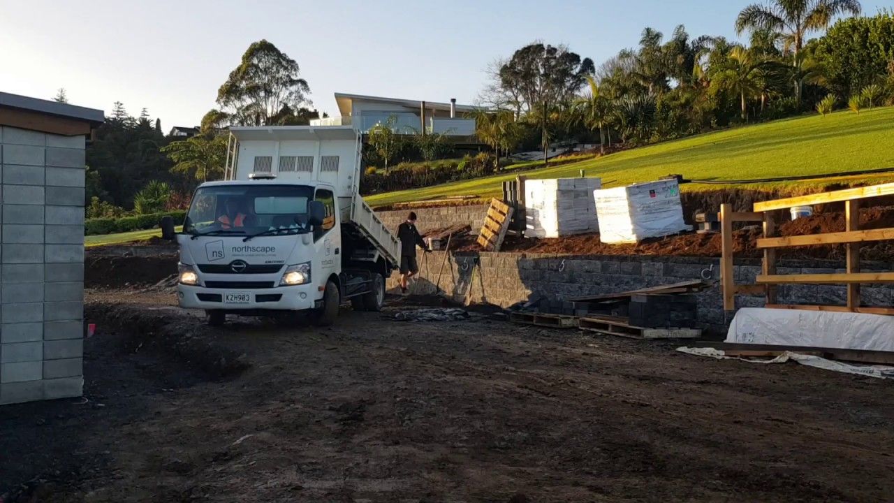 Northscape - Our tipper truck delivering Landscape Supplies
