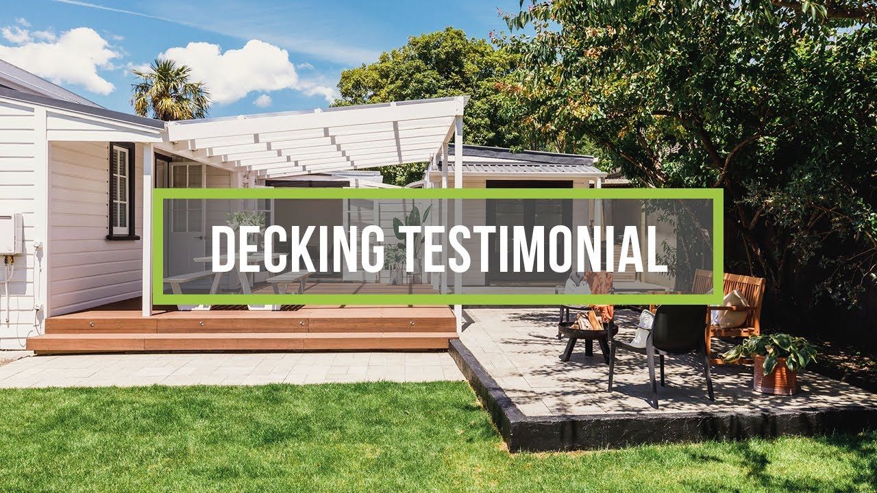 Decking testimonial