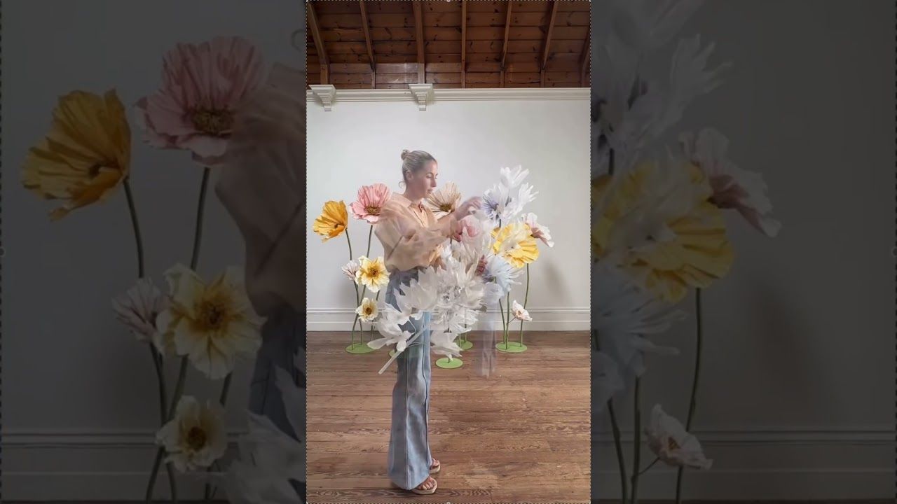 Flowers on Stand Set
