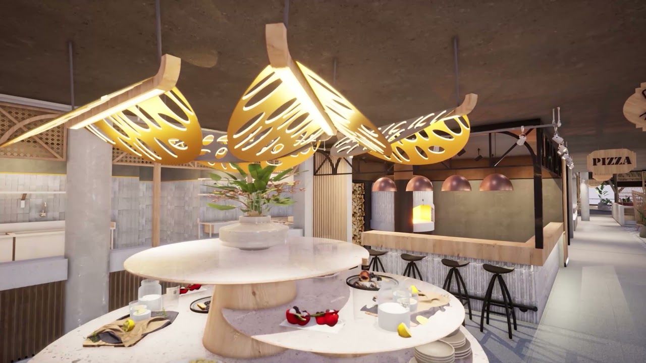 Paradis Restaurant, Hotel & Leisure Design, Mauritius, Designed by Design Partnership