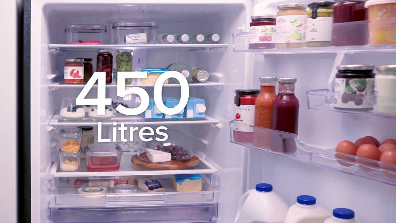 450 litres of storage for a weeks’ worth of shopping