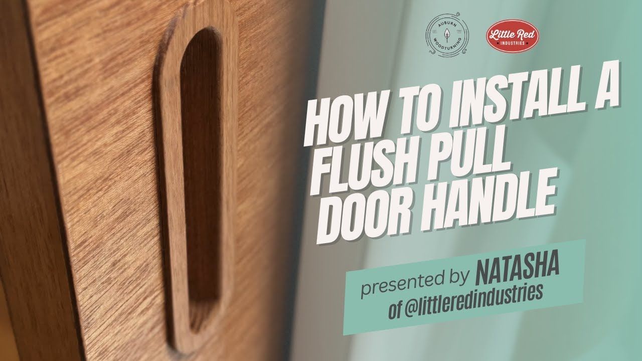 How to Install a Setto Long Rounded Flush Pull Handle