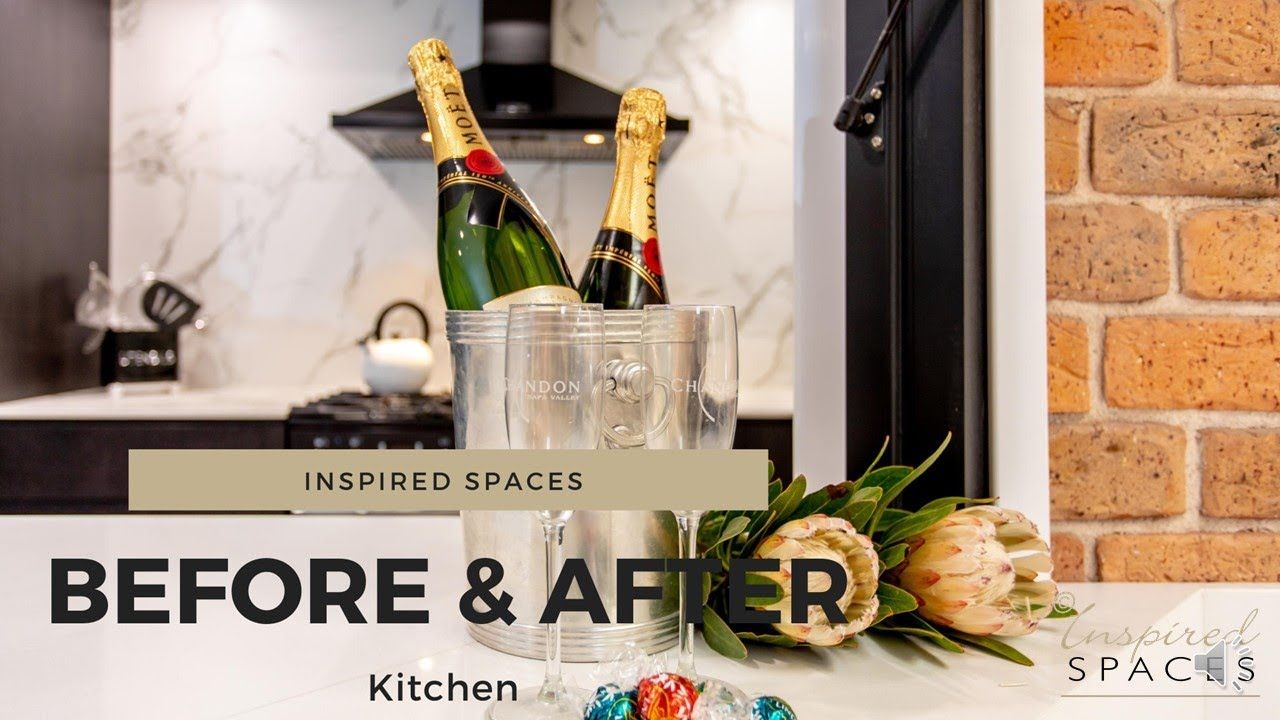 Kitchen - before and after