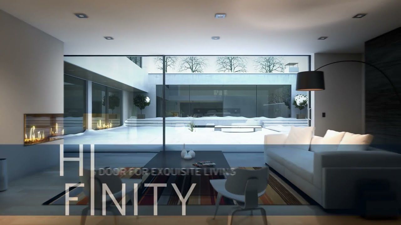Hi Finity Minimal Sliding Door video
