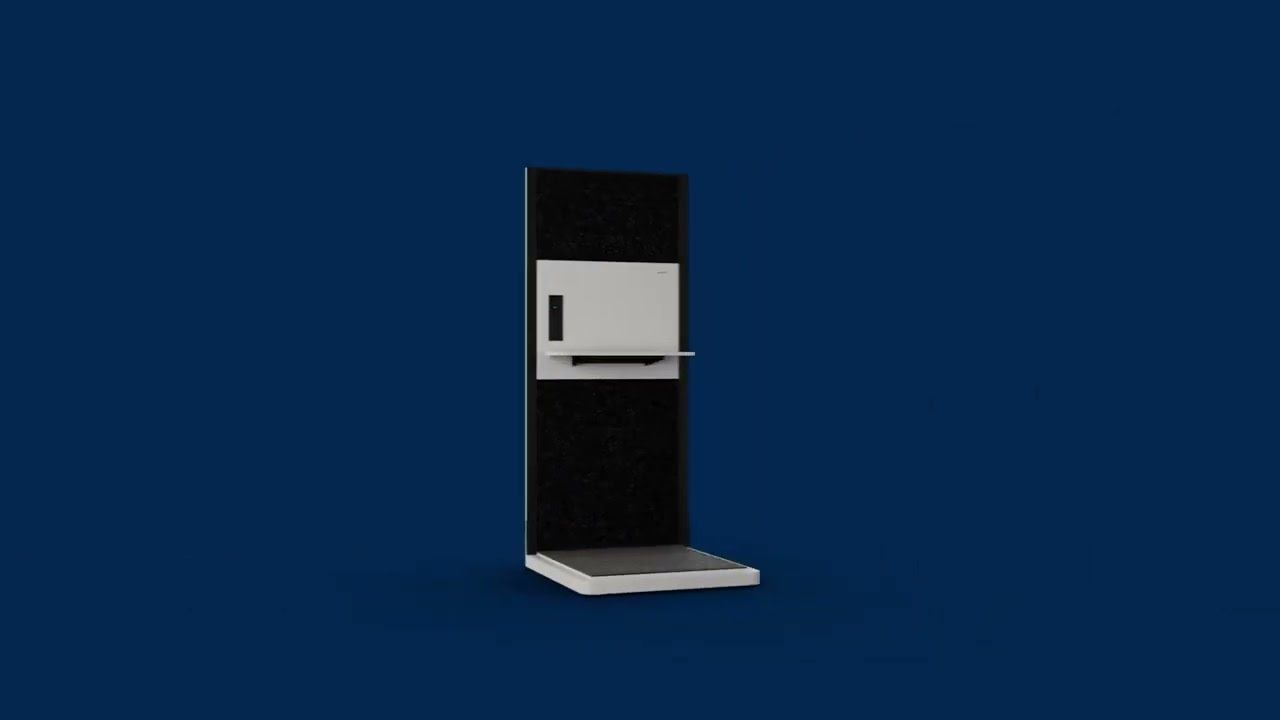 Milli Sit Stand Phone Booth Construction