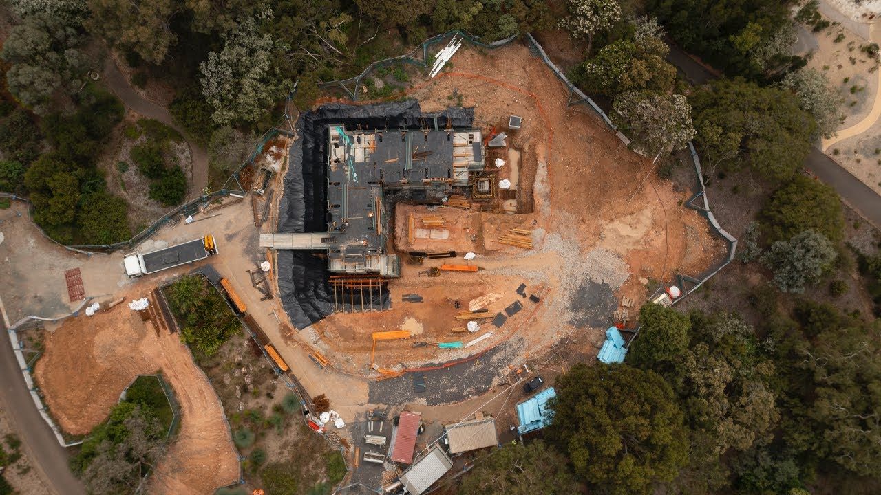 Ian Potter National Conservatory Construction