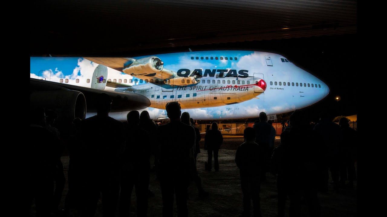 Qantas Founders Museum - Luminescent Longreach video