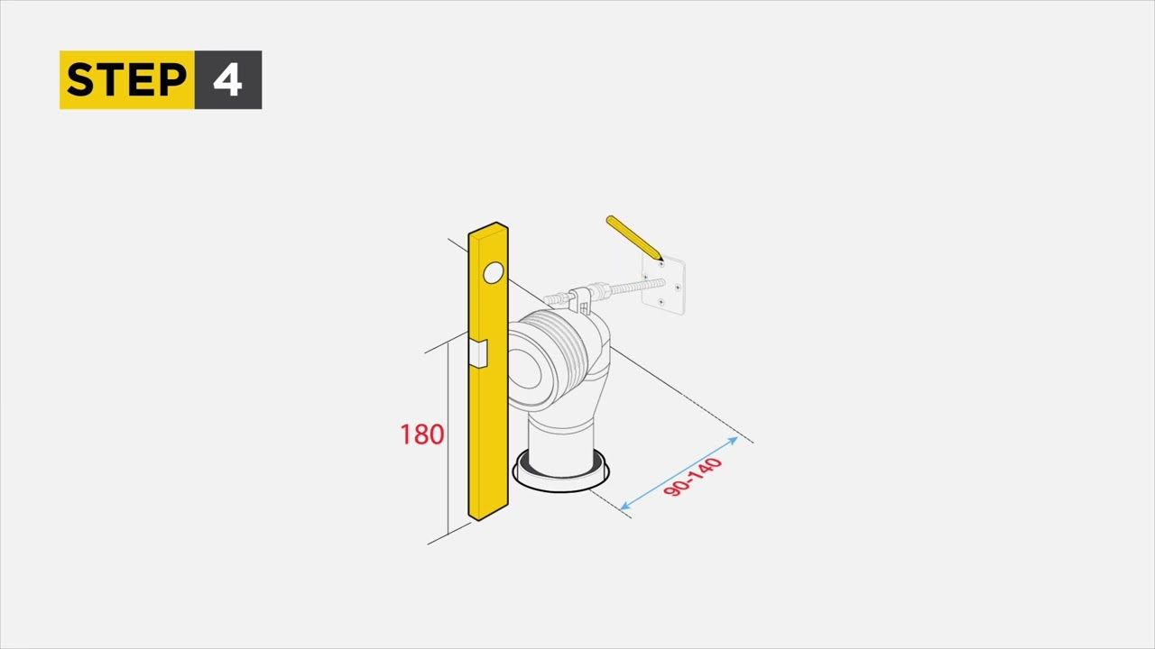 Heron Square Hygiene Rim Installation