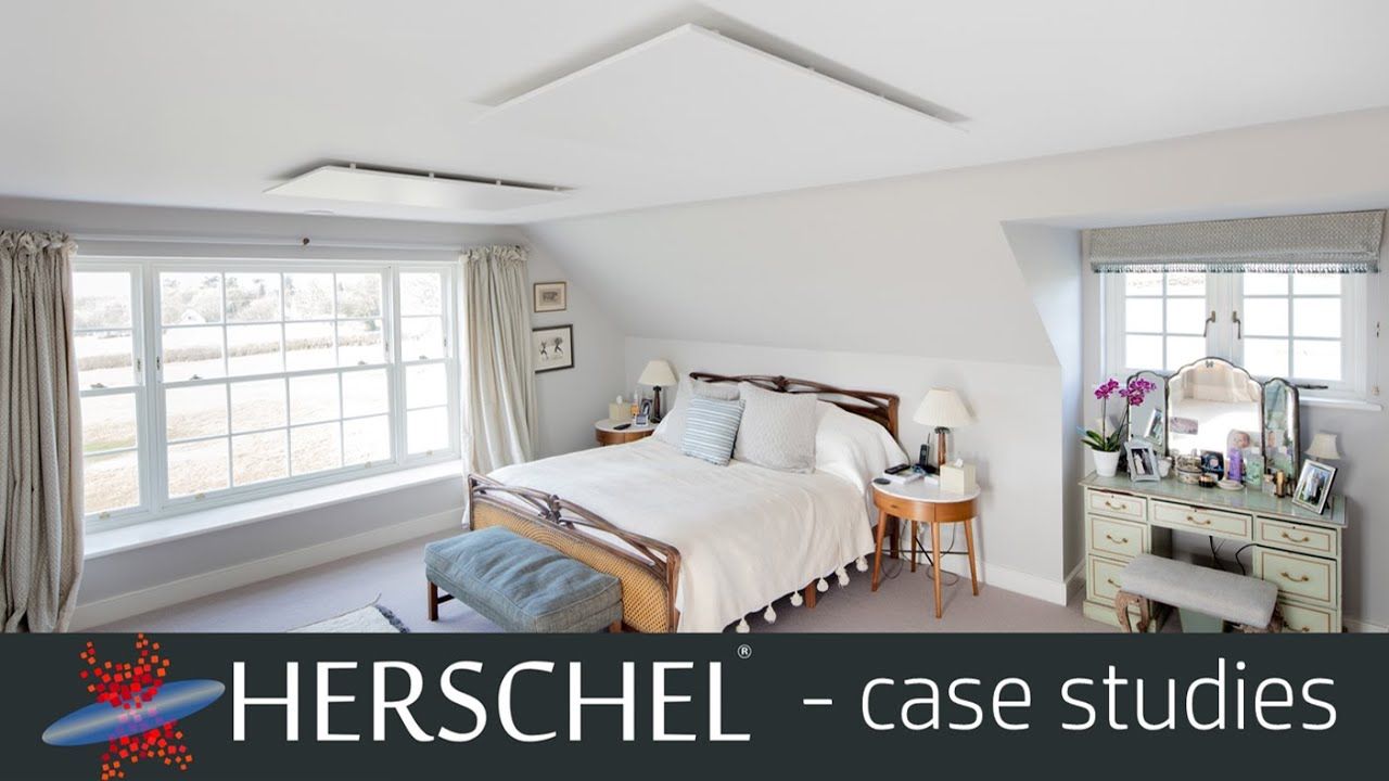 Herschel Infrared install with solar for an efficient low carbon sustainable home