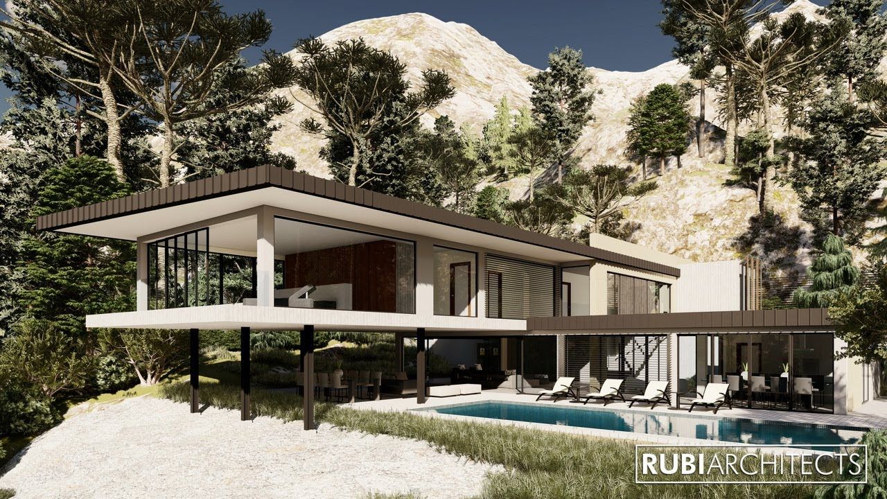 Case study: House on a cliff by RUBI Architects video