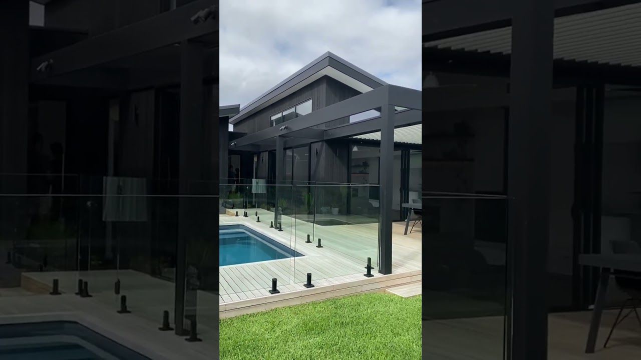 Exterior Facade - Pool and outdoor entertaining area video