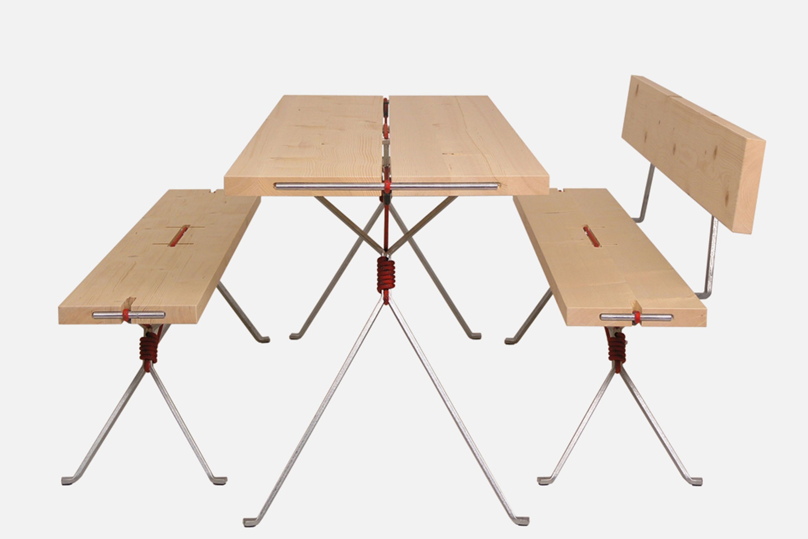 KAMPENWAND Table and Benches