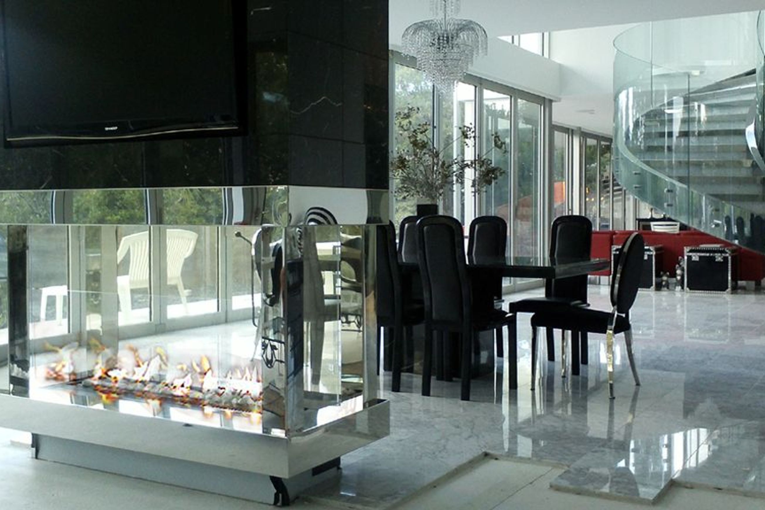 View Indoor Fireplace