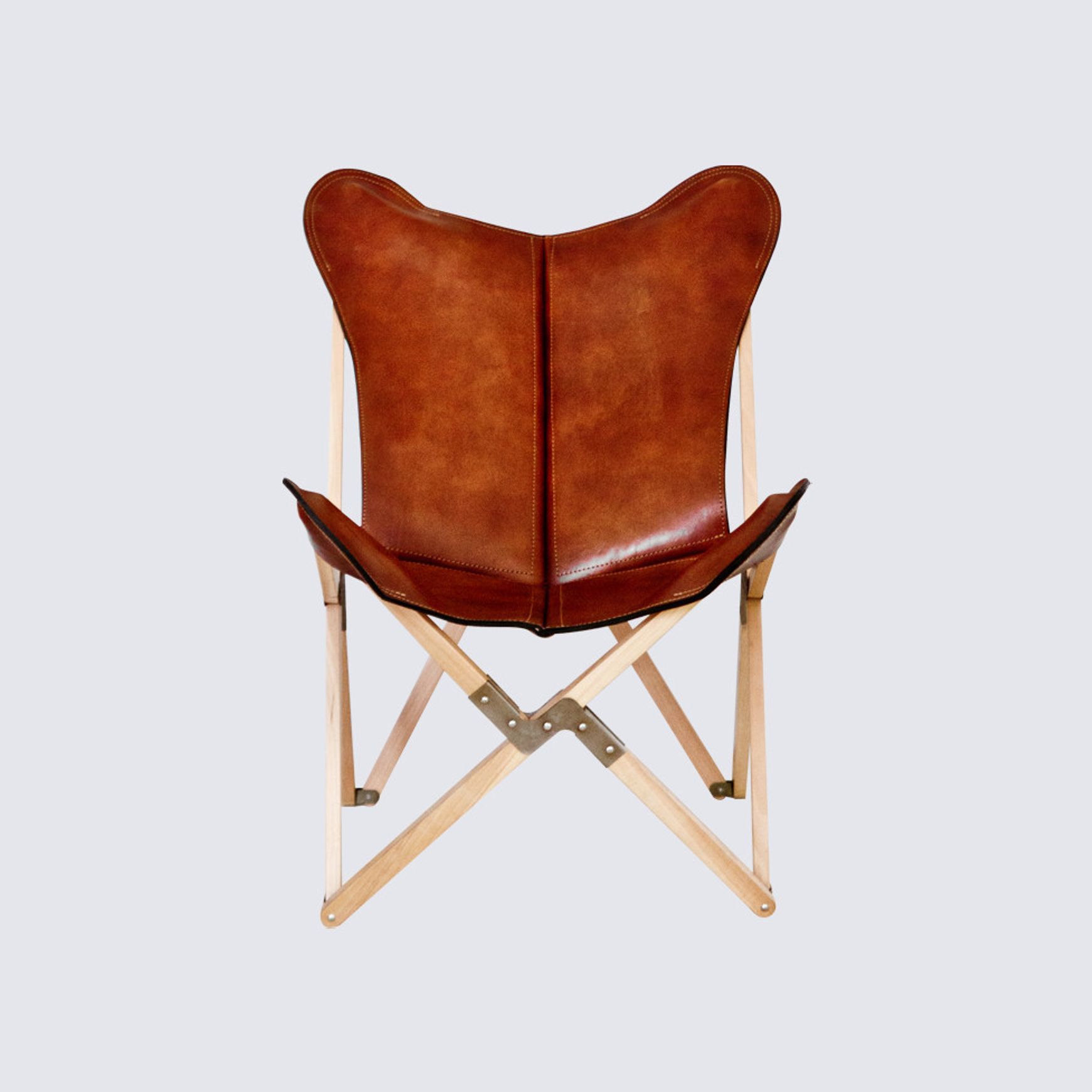 Palermo Folding Leather Chair