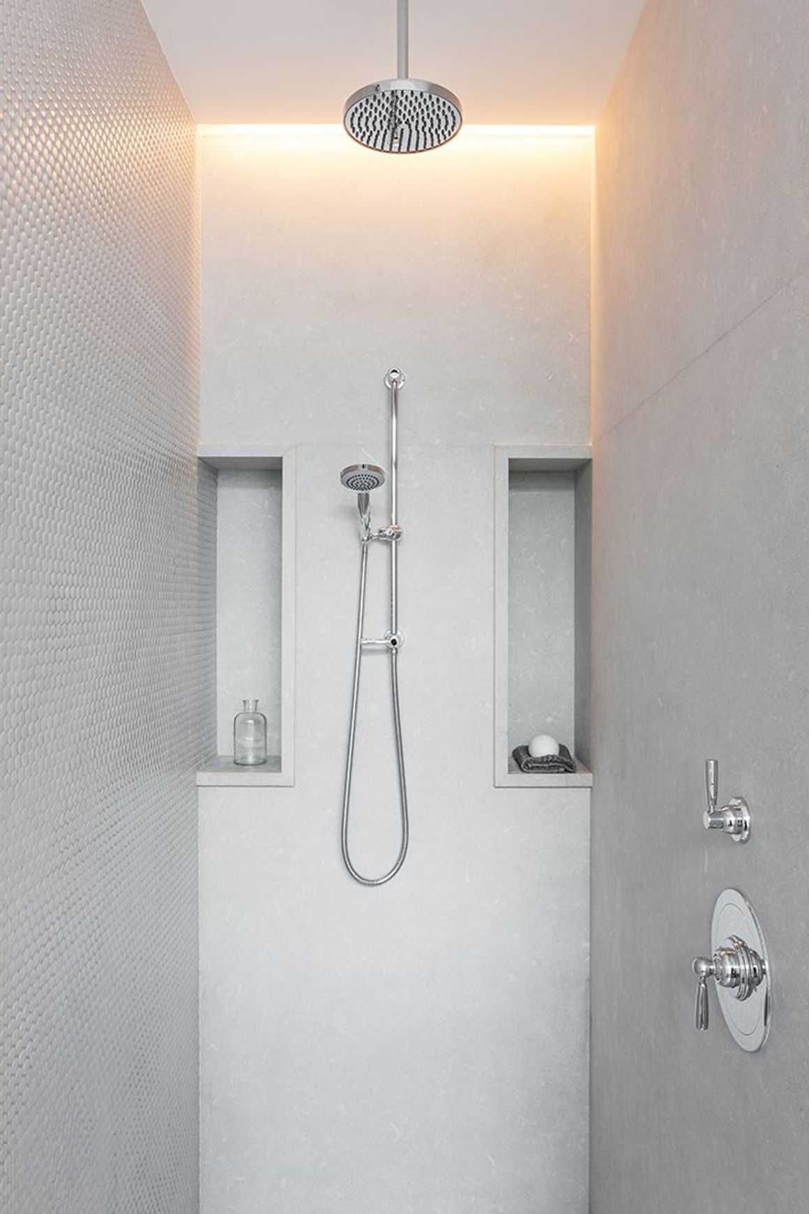 Perrin & Rowe Contemporary Discus Shower Rose