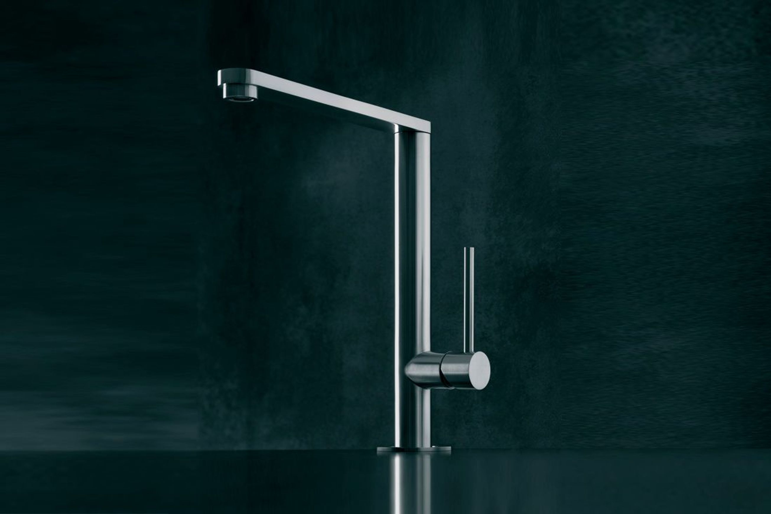 Inox 324 Kitchen Sink Mixer by QUADRO