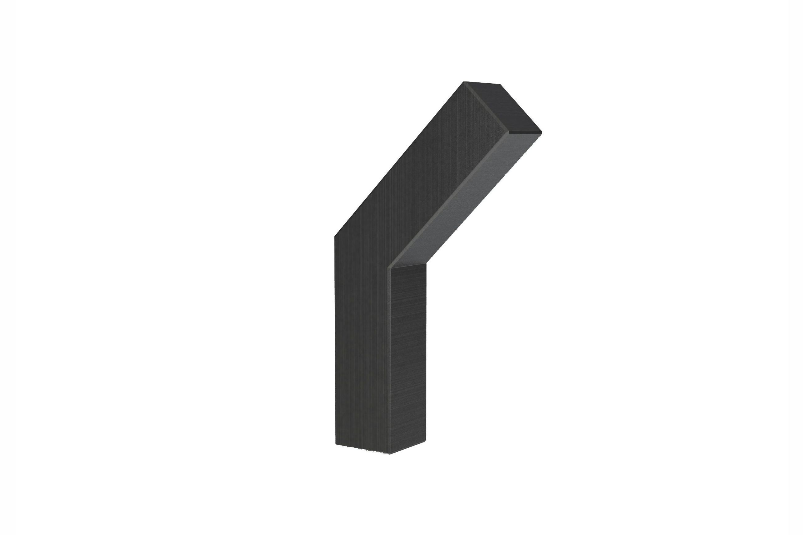 Black Bathroom Hook: IN.14.601B