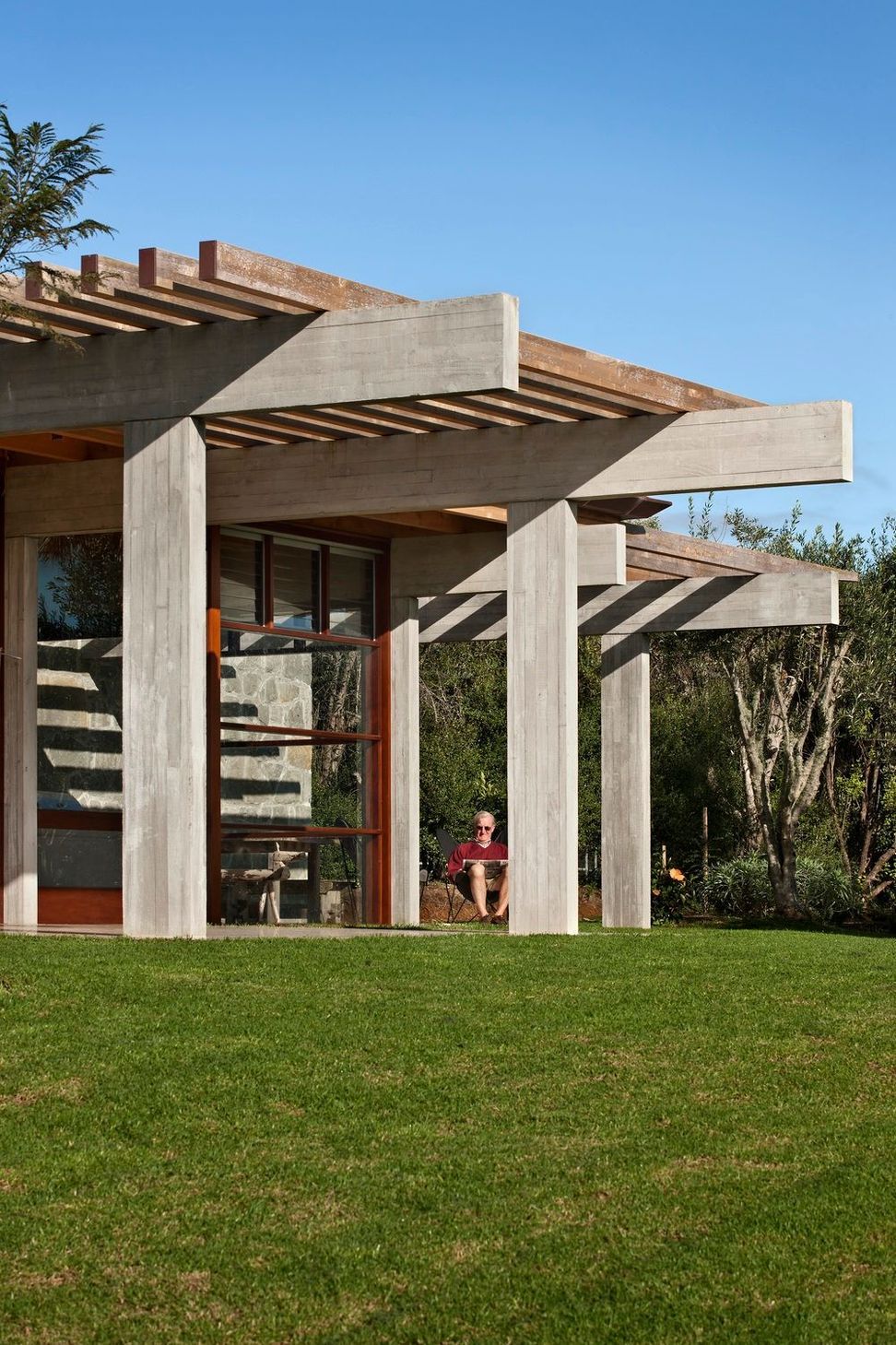 HOUSE FOR AWHITU WINES, AWHITU PENINSULA