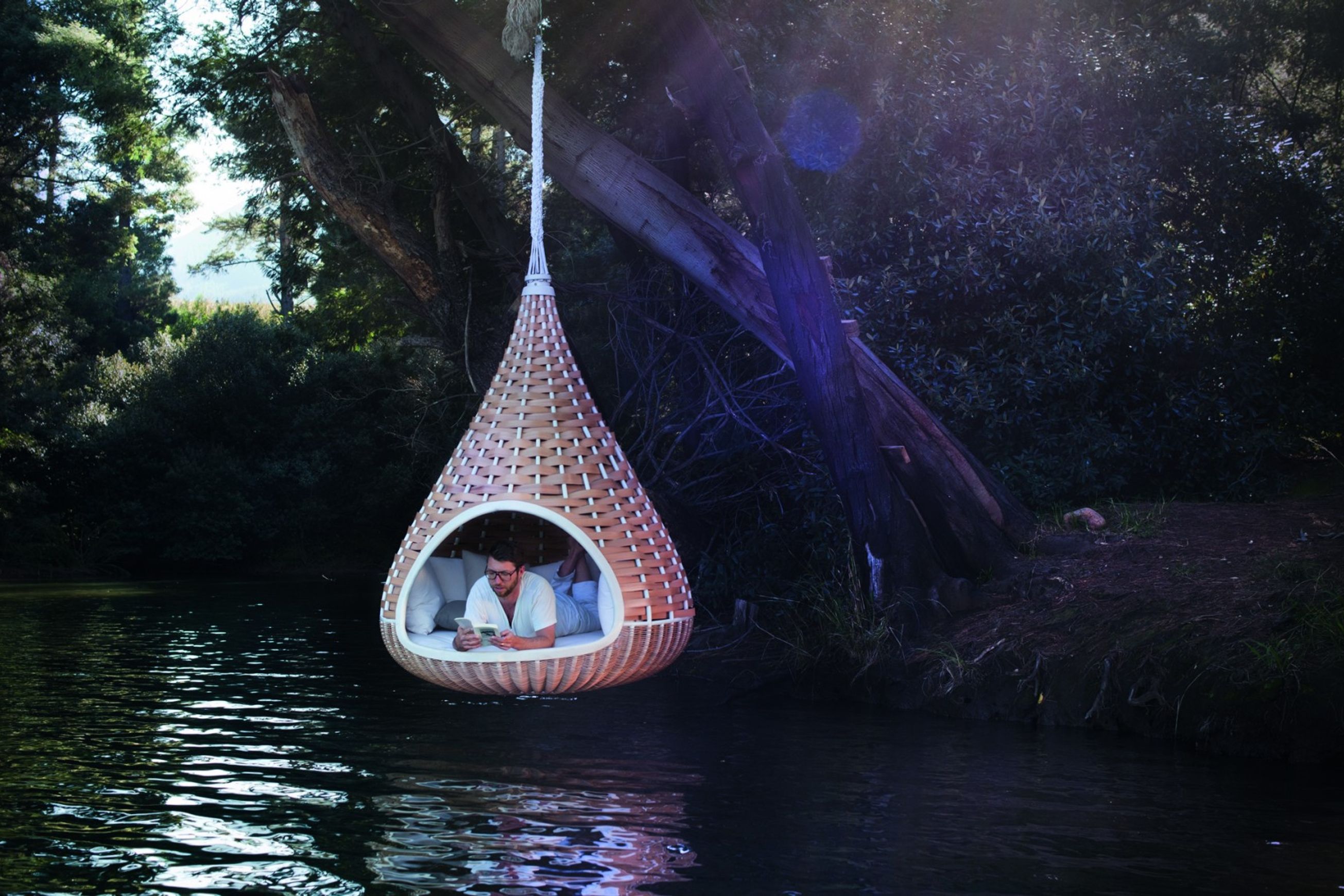 Nestrest Outdoor Lounger by Dedon