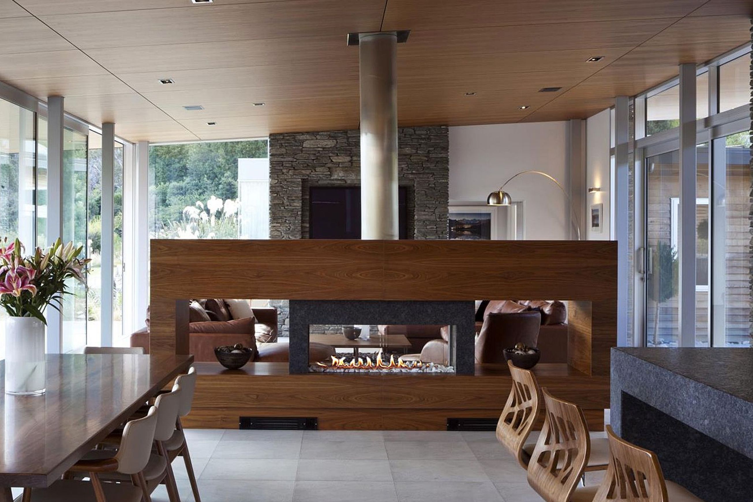 Eastside Nook Fireplace