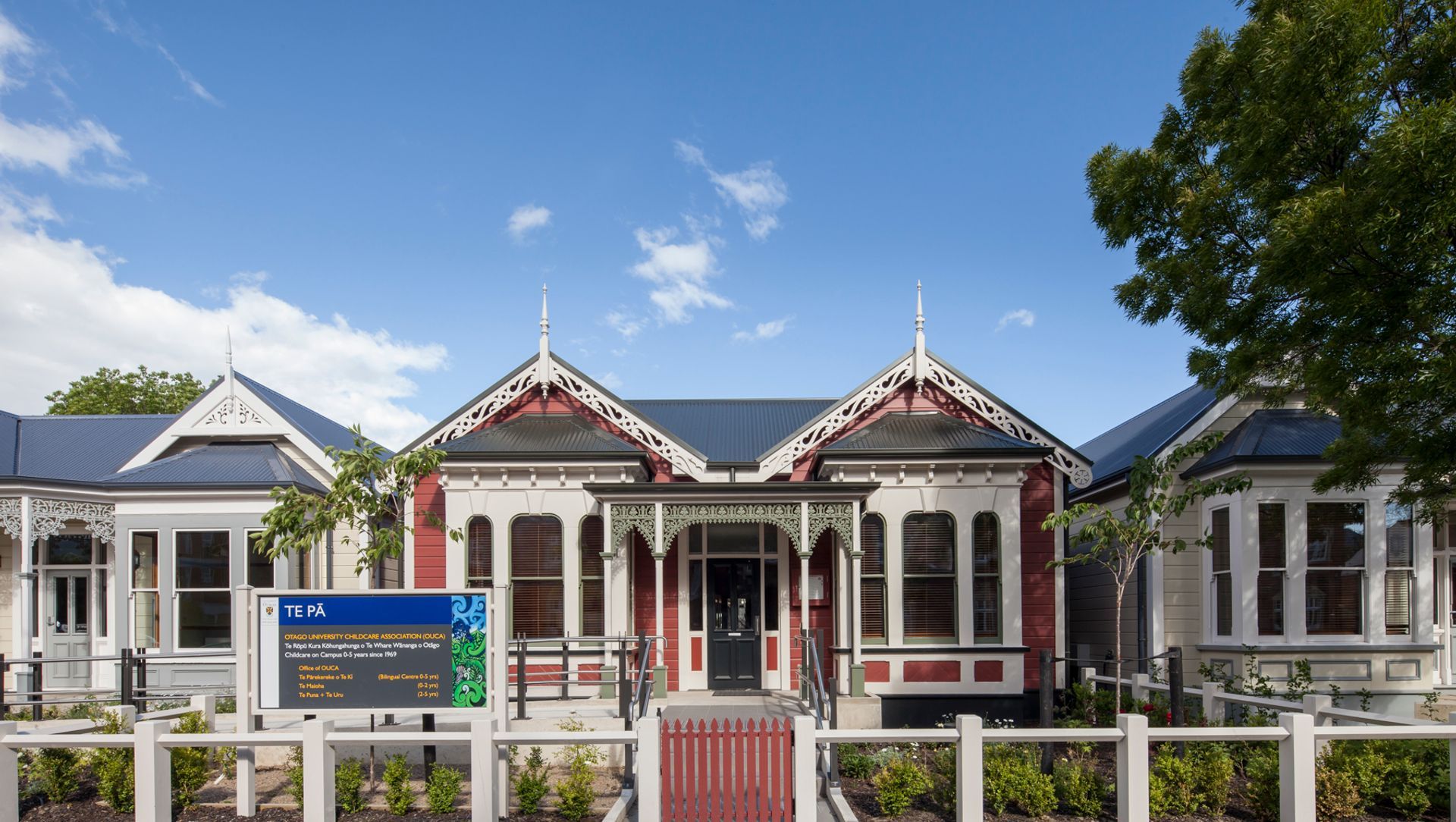 Te Pa - University of Otago Childcare Centre banner