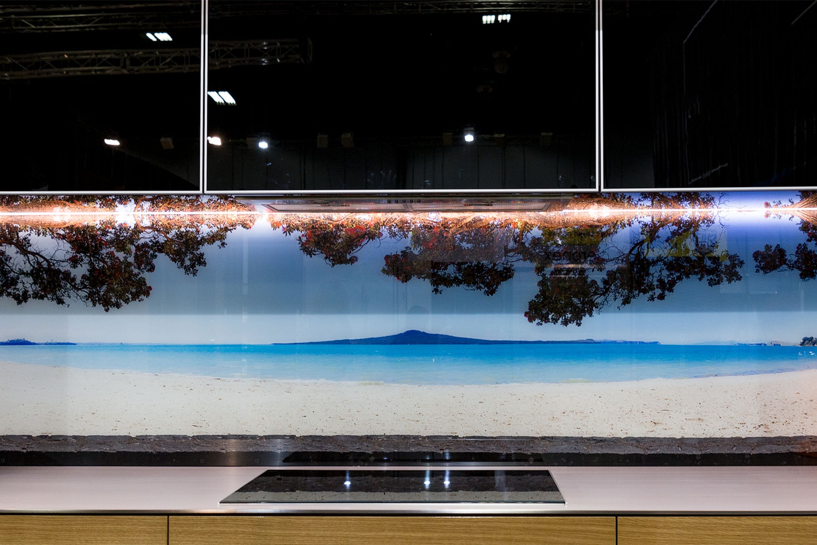 Printed Glass Splashback