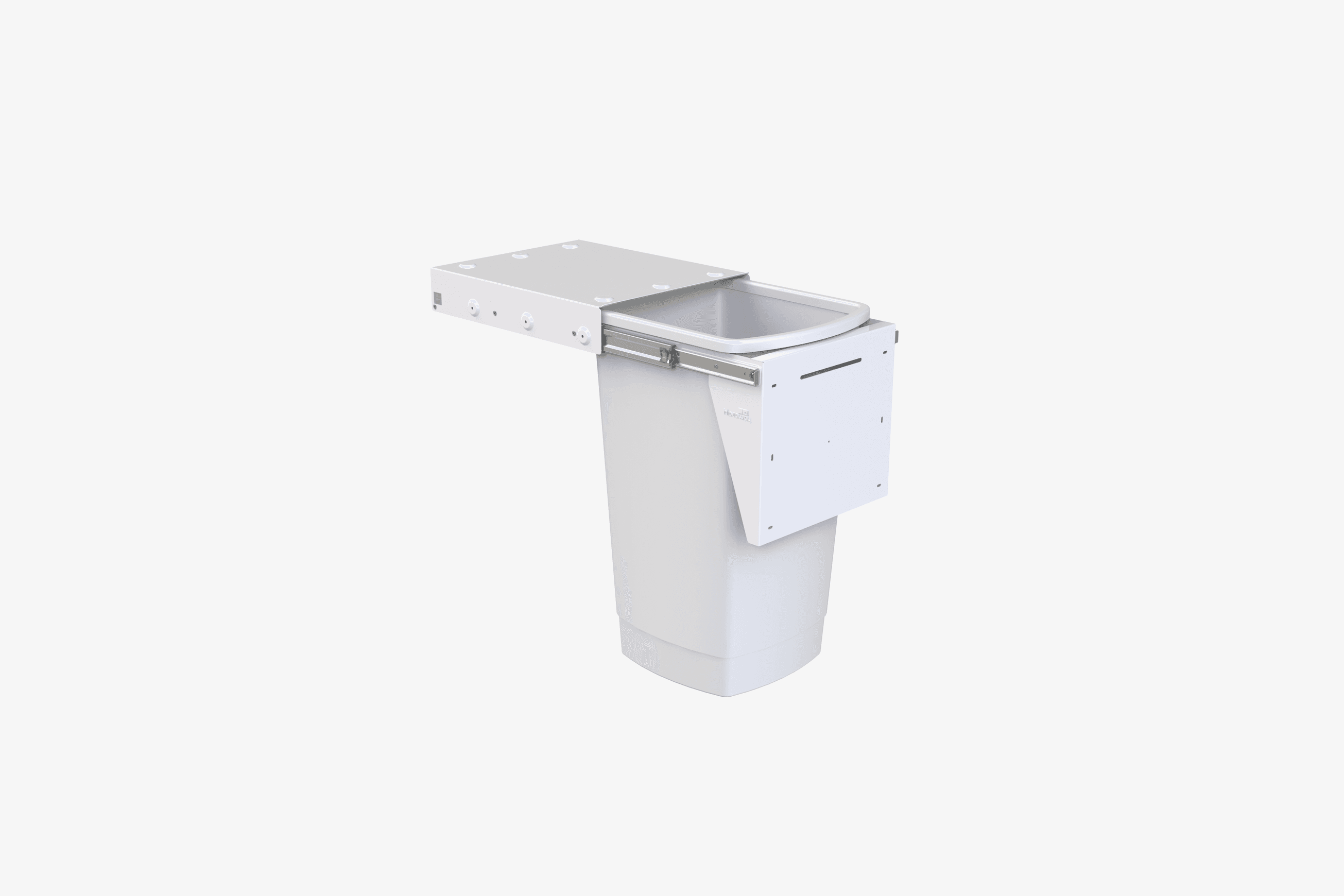 Compact Bin Storage - 1 x 50 Litre Bucket - Door Pull