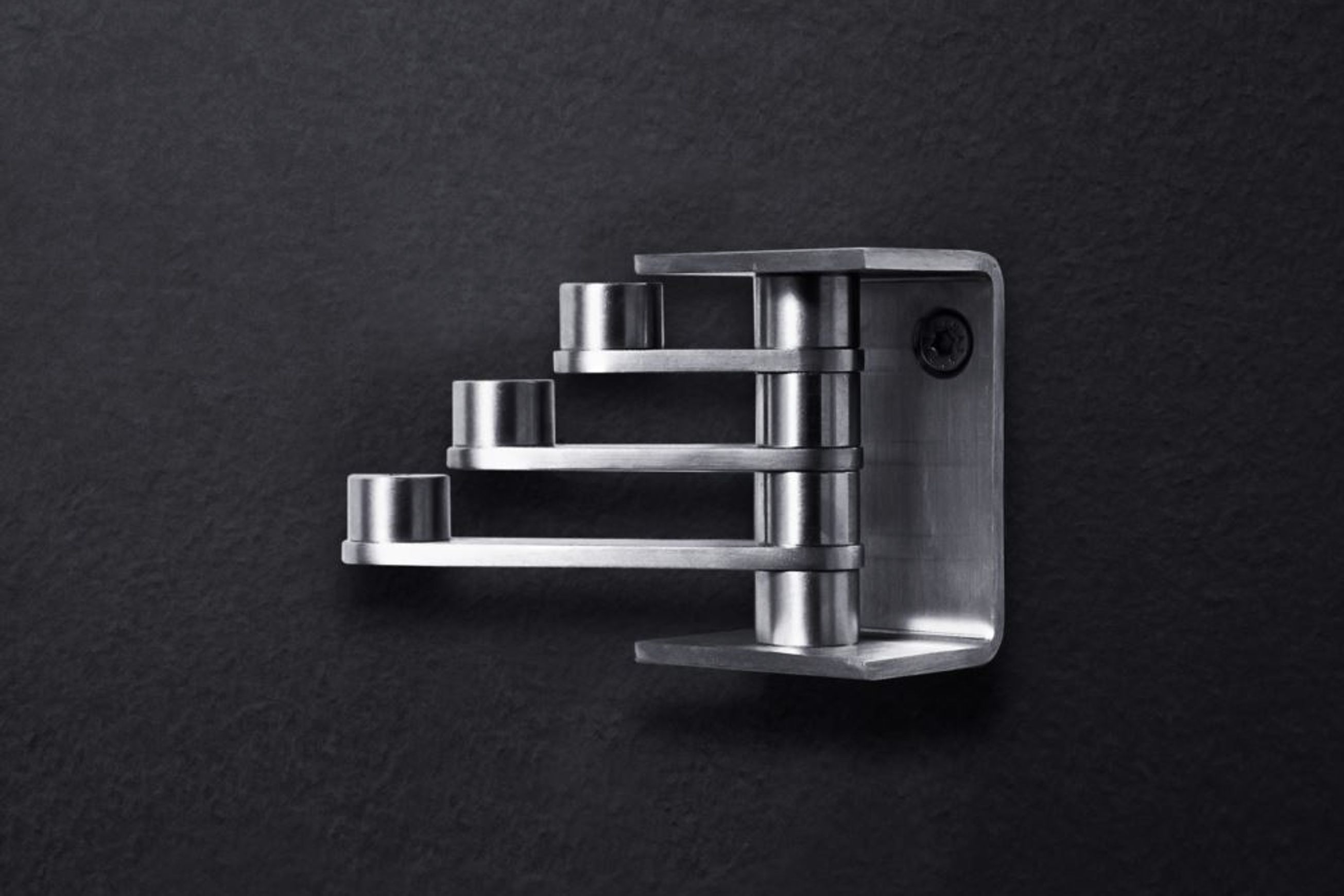 Minimal Multiple Bathrobe Hook by Boffi