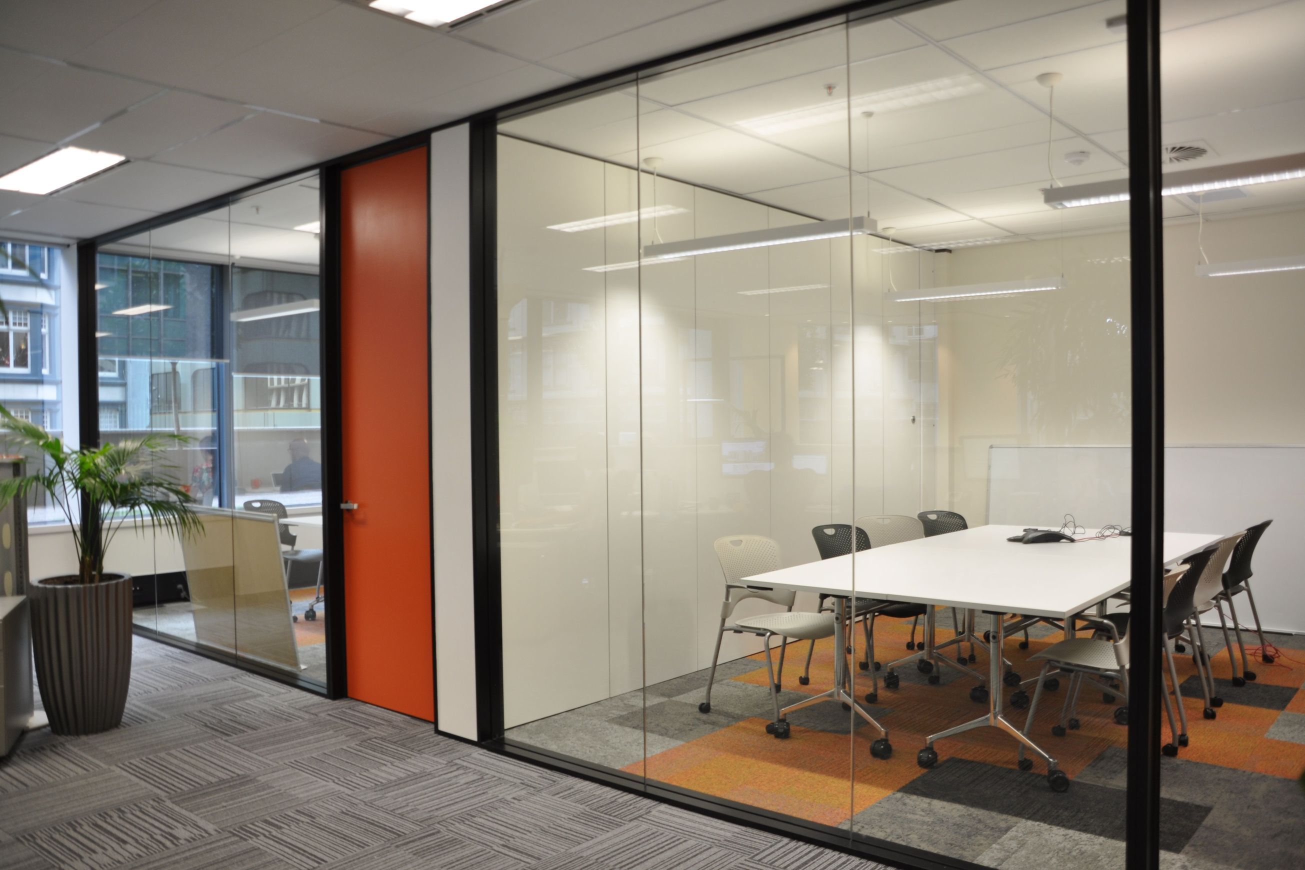 A Series 132  Aluminium Partitioning System