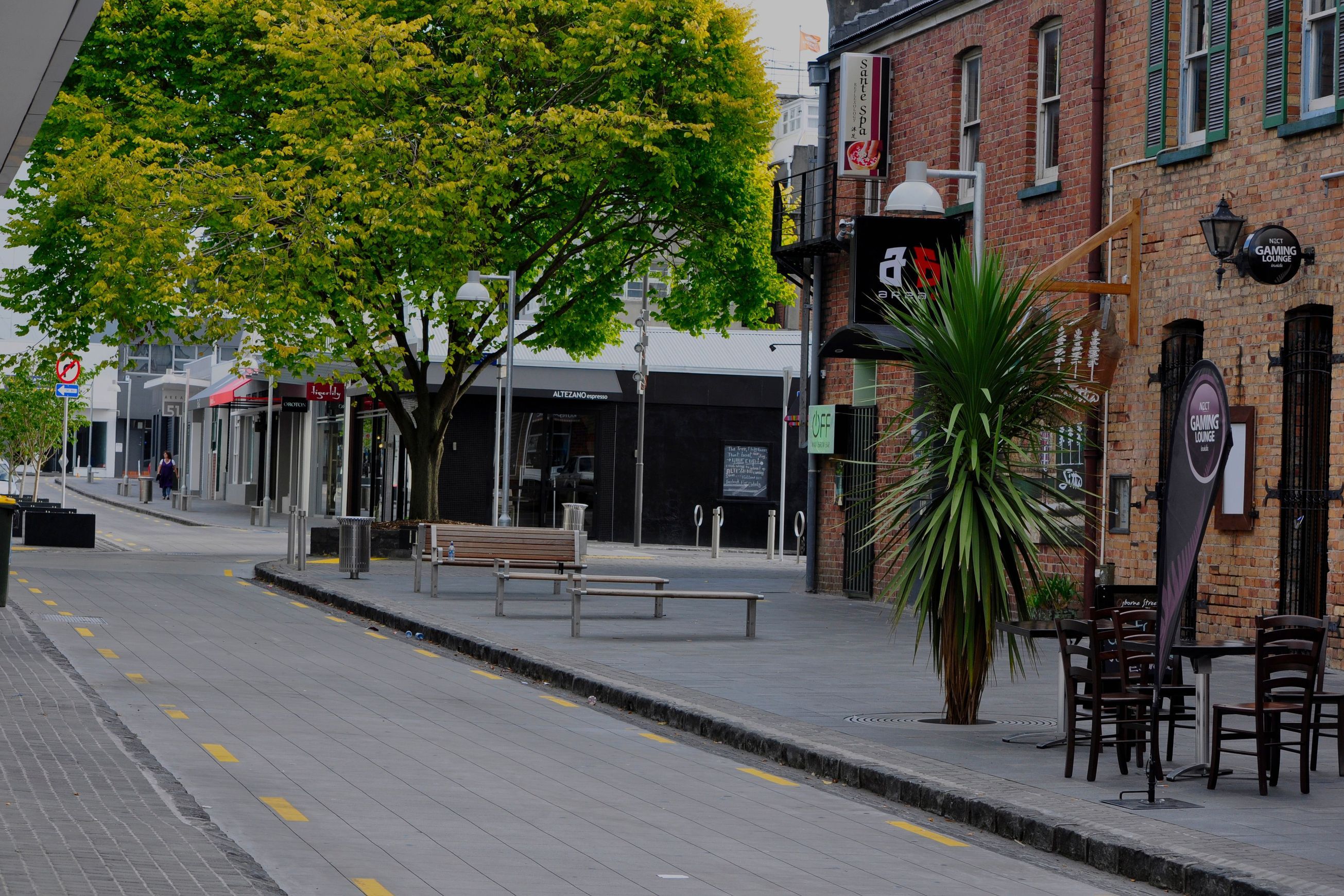 Natural Stone Street Paving